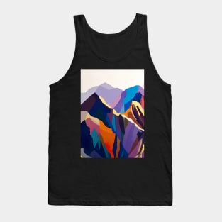 Colorful Mountains Tank Top